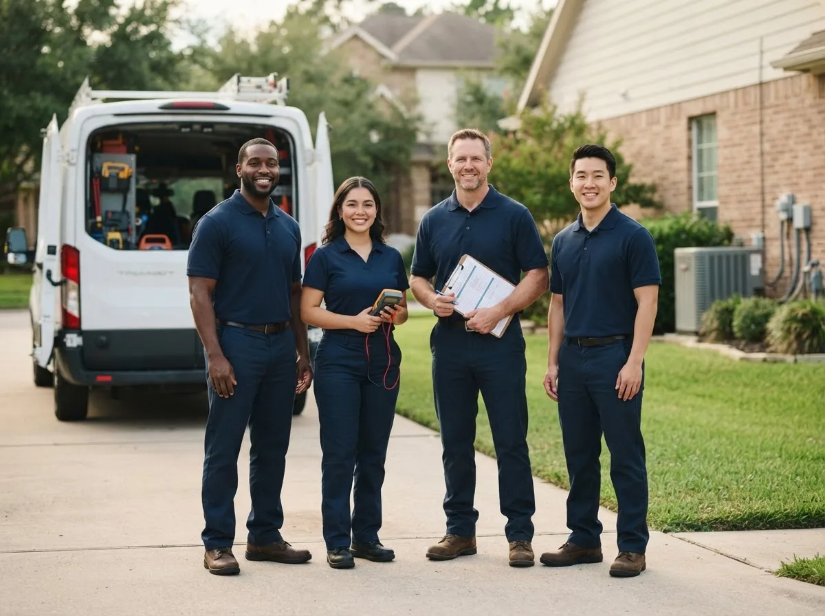 Certified HVAC technician near Gardendale, TX